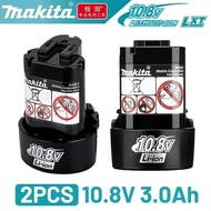 全新,全新, แบตเตอรี่ 3.0Ah2.0Ah แบตเตอรี่เครื่องมือทดแทนที่ชาร์จได้ 10.8V BL1013 BL1020 BL1030 TD090D DF