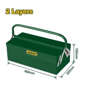 JADEVER 2-Layer Steel Tool Box Model JDTB8A33 JDTB8A22