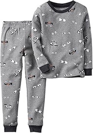 Boys' 2 Pc Cotton 381g076 - gray - 10