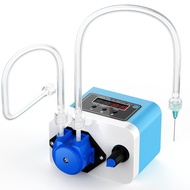 Peristaltic Dosing Pump 0-85ml/min Adjustable Low Flow Rate Liquid Transfer ,12V Timed Pump for Labs
