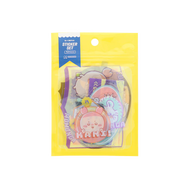 SUN-STAR Chiikawa 吉伊卡哇 可重複黏貼貼紙組 黃