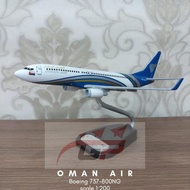 REPLIKA Oman Air B737-800Ng Miniature Airplane Replica
