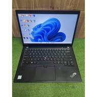 Lenovo ThinkPad T490s Laptop, Intel Core i5-8365U, 8GB RAM, 256GB SSD, Windows 11 Pro 64-bit
