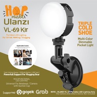 ULANZI VIJIM VL69 Kit Lampu LED Portable for Video Conference / ZOOM Meeting / Online Webinar