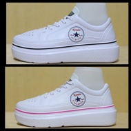 Women's sports shoes, thick sole gym shoes