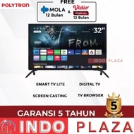 Tv Polytron 32 Inch Pld-32Cv1869 Smart Tv Lite Digital