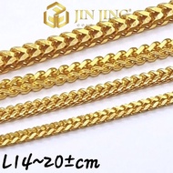 JIN JING RANTAI TANGAN BELUT(PADU)EMAS 916 2g-3g UP