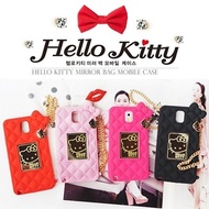 [GRAMPICS] HELLO KITTY Mirror Bag Silicon Case galaxy iphone 6 note4 3 2 5 LG G3 edge phone casing