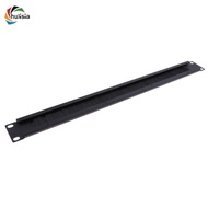 [chulisia] 1U 19" Rack Mount Network Brush Tidy Panel