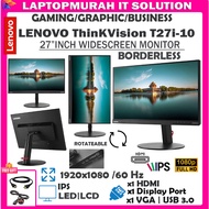 LENOVO / DELL / HP / ACER / ASUS  [BUSINESS-GAMING-GRAPHICS] IPS / LED / LCD / 22" 23" 24"27" INCH W