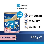 [Bundle of 2] Ensure Life Strawberry (850g)