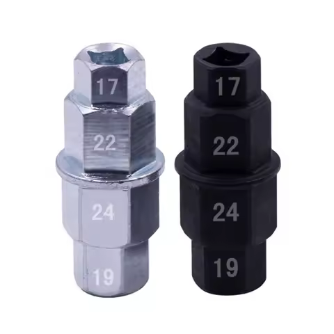 Motorcycles Hex Axle Tool 17 19 22 24mm Durable 3/8 inch Multifunction Multi Purpose Antirust Versat