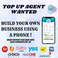 RELOAD AGENT OTA E-PAYMENT TOPUP SERVICE TO BILL,PREPAID,POSTPAID,PIN,GAME PIN ETC