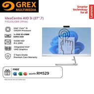 LENOVO IDEACENTRE 3 27IAP7 F0GJ00F7MI 2X4GB NON-TOUCH MX550 OR F0GJ00JQMI 1X8GB TOUCH UHD GRAPHICS A