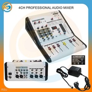 PROFESSIONAL AUDIO MIXER 4 CHANNEL RSU