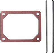 New Push Rod Set and Valve Cover Gasket Fits for Briggs & Stratton Intek Twin Cyl. OHV Modles Horz. 