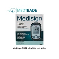 Medisign GH82 Meter Full Set (Includes 10 Strips)