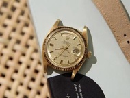 Rolex Day-Date 1803 Linen Dial with Black indices