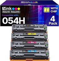 E-Z Ink Compatible Toner Cartridge Replacement for Canon 054 054H Toner Cartridge to use with Color