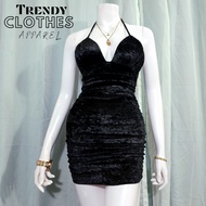 `LESLEY Two piece VELVET sexy dress coordinates ACTUAL PICTURE POSTED) AFFORDABLE CLOTHES PH