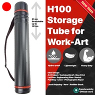 Drawing Tube | Canister Tube H100 H75 Telescopic Architecture Tube | Waterproof Protective Cover