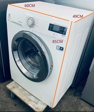 前置式 薄身型 洗衣機 伊萊克斯 EWS1276CIU 🍁 1200轉 7KG洗衣 大容量 九成新以上 100%正常 包送貨及安裝 // 二手洗衣機 * 電器 * 洗衣機 * 二手電器 * 家居用品 