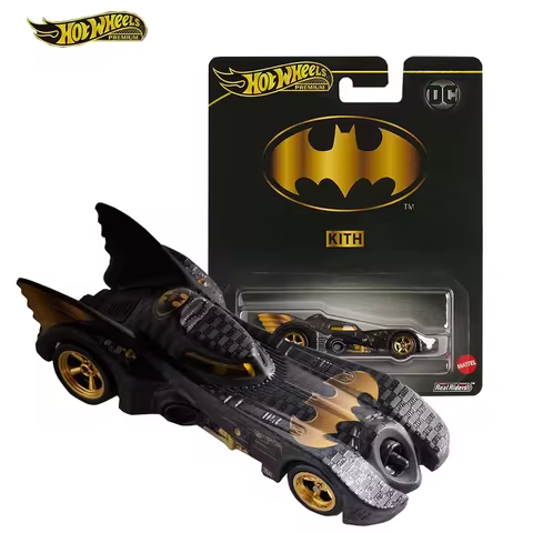 Mattel Hot Wheels X Kitt X Batman 1/64 Batmobile Collectible Car Toys Diecast Vehicle