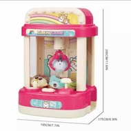 mesin capit boneka mini mainan anak