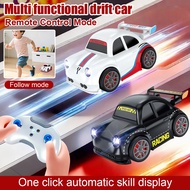 Racing Drift Car Mini RC 2.4G Kids Toy 4WD with Lights High-Speed Rechargeable