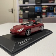 1: 43 Mini Cut Porsche Porsche Boxster 986 2002 Convertible Car Model Red