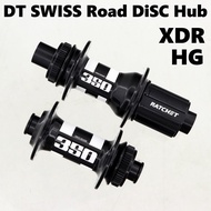 DT Swiss 350 Road Disc brake HUB CLASSIC 24/38/32H Center Lock Hub XDR HG a pair