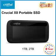 Crucial X8 External Portable SSD 1TB / 2TB { local singapore warranty by Convergent Systems } ( Brought to you by Global Cybermind) best harddisk replacement