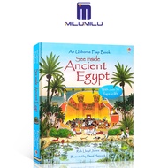 milumilu See Inside Ancient Egypt Science Three-dimensional Flip Book Cardboard Organ Book Child Ear