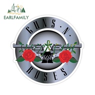 EARLFAMILY 12cm x 12cm GUNS N ROSES Car Sticker Decal 3D Vinyl Decal for Windows Car Head Engine Cov