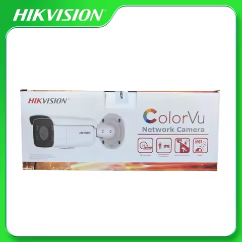 Hikvision DS-2CD2T87G2-LSU/SL 8MP ColorVu Strobe Light and Audible Warning Fixed Bullet Network Came