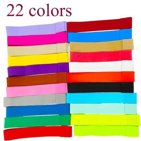 22 colors hat accessories solid color elastic webbing fedora to match various hats straw fedora cowb