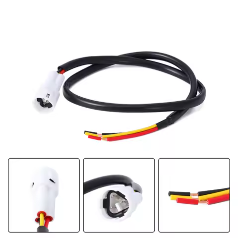 Motorcycle Auxiliary Power Cable Extension USB Phone GPS Outlet Plug Connector For Yamaha Tenere 700