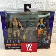 HOT DOG TOYZ -- 代理版 現貨 NECA 雙人包 異形戰場 AVP 電玩版 Dutch and Linn