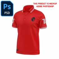 Photoshop Mockup Men Polo Microfibers Mockup Set | Mockup Tshirt High Quality Photoshop