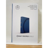 Blue | CSB Daily Disciples Bible, Large Print Edition, Imitation Leather, Gold Edge