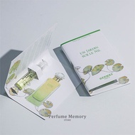 Perfume Sample Terre d'Herms, Un Jardin Sur Le Nil, H24, Mini Perfume Tester 1.5ml
