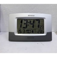 Hoseki Wall Clock Digital Desk Clock Temperature H-2181 Original