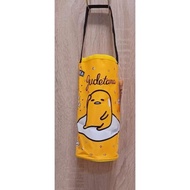 [知日文具精品] 正版 全新 蛋黃哥 手提水壺袋 飲料袋 圓筒型 質料厚實