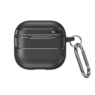 LENUO for Apple AirPods 4/AirPods 3/AirPods 1/2/AirPods Pro 2nd/AirPods Pro 1st Gen Case TPU Carbon