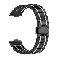 คุณภาพดี Ceramic สาย สำหรับ Huawei Watch Fit 4 Pro นาฬิกาอัจฉริยะ สายรัดสแตนเลสของ สำหรับ huawei fit