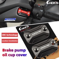 Chekis for YAMAHA NVX V3 2025 NVX155 Modified brake pump oil pot cover decorative leak-proof oil cup
