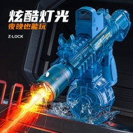 Ready Stock Quick Shipment 2026 New Style Second Generation Fire Light MP5 Electric Water Gun High-S