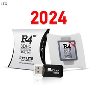 LTG 2024 For NDS Game Card For R4I SDHC TF Card R4 SDHC Gold Pro Card Video Game Card Gold White Sil