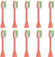 Feihead Replacement Toothbrush Heads Compatible with Philips Sonicare One Electric Toothbrush，Brush Head 10 Pack for HY1100 for HY1200 for BH1022,Miami Coral