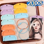 Colorful Cards Snap Clamp - Curved Card Slot with Ring - Yoto Card Holder with Loop - Story Card Sle